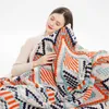 Blankets Nordic Throw Knitted Bohemian Sofa Plaid Blanket Bed Cover Decorative Bedspread