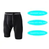 Gym kleding heren basketbal shorts en fitness leggings bodems semi-sport snel droge strakke fietsen werkbreedte binnen