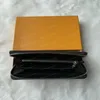 Carteira masculina feminina bolsas bolsas embream carteiras de couro carteira de carteira zippy com caixa