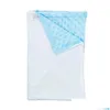 Couvertures Polyester Sublimation Bébé Couverture Transfert De Chaleur Thermique Chaud Doux Canapé Lit Avec Mas Perles 30X40 Pouces Drop Delivery Accueil Ga Dhsvz