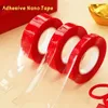 1pcs Red Film Double-sided Adhesive Nano Tape 10mm 15mm 20mm for Photo Album Diary School Celebration Supplies A7268