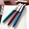 6pcs Retro Color Gel Ink Pens Set 0.5mm Ballpoint Marker Spot Liner Daily Writing Office School A6111