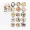 45pcs Retro Clock Stickers Boxed Set Time Flies Adhesive Notes Decoration for Diary Book Album Gift A7310