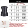 Damformare Fajas Colombianer Latex Midjetränare Cincher Lång Torso Body Shapewear Damer Slimming Belly Slida Gördlar Shaper 25 Stål