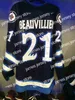 College Hockey draagt ​​NIK1 50 Jack Roslovic Manitoba Moose Jets Hockey Jersey genaaid met aangepast elke naam en nummer 21 Francis Beauvillier 42 Peter Stoykewych