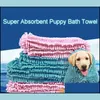 Köpek tımar fiber hızlı kurutma su evcil hayvan banyo havlusu süper emici köpek mat köpekler battaniye yumuşak kedi banyo pratik mod p homefavavor dhwpi