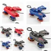 4D Beyblades Metal Twin Spining Tops 핸들 런처 세트 201217 드롭 배달 장난감 선물 클래식 DH4AR