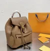 Montsouris plecak w stylu damski Empreinte skórzany ramię w szkole torebka luksurys projektant plecak dla kobiet torby komunikator