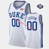 Mens Youth Kyrie Irving Basketball Jersey Custom Stitched Christian Laettner Marvin Bagley III Harry Giles Jayson Tatum Grayson Allen Grant Hill Jerseys