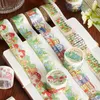 1 pz Happy Childhood Washi Tape Fungo Giglio Rosa Fiore Cartoon Street Carta Adesivo Mascheratura 30mm3m Diario Decorazione A7178