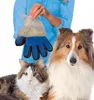 Huisdierbenodigdheden kattenhonden borstel kam haar schoonmaakborstels comfortabele massagekleed handschoen badbad siliconen handschoenen honden verzorging accessoires