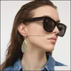 Charme Boucles d'oreilles en cuir Pu souple pour femmes Mode Tissé Motif Été Ovale Boucle d'oreille Style Bohème Gouttes d'eau Bijoux Drop Livraison Otsdi