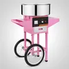 2022 110v 220v cotton candy machine Food Processing Equipment Good appearance Easy to move mini with two wheels