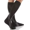 Chaussettes de Sport pour hommes et femmes, soutien des jambes, extensibles, Sport de plein air, haute Compression, unisexe, course à pied, Snowboard, longues