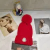 Gebreide Muts Beanie Cap Ontwerper Pom-Pom Skull Caps voor Man Vrouw Winter Hoeden 11 Kleuren Multi Kleur Optie