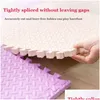 Baby Rugs Playmats Foam Clawling Mats 2.5Cm Eva Puzzle Toys For Children Kids Soft Floor Play Mat Interlocking Exercise Tiles Gym Dhuqb