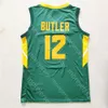 Final Four 4 Baylor Basketball Jersey Ncaa College Green 12 Jared Butler Drop Shipping Taille S-3xl