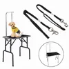 Dog Collars Adjustable Cat Grooming Table Arm Bath Restraint Rope Harness Noose Loop