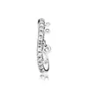 CZ Diamond Pendant Ring Fild Sterling Fild مع صندوق أصلي لـ Pandora Fashion Wedding Jewelry for Women Girls