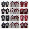 Calcio da uomo 99 JJ Watt Maglie 10 DeAndre Hopkins 11 Larry Fitzgerald 1 Kyler Murray Squadra di ricamo e cucito Nero Rosso Bianco Colore Vapor Color Rush per gli appassionati di sport