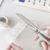 1 pz Colpire Colore Scissor 15 cm Coltello In Acciaio Inox Taglierina per Carta Lavoro Manuale Arte Ufficio Scuola Famiglia A7255