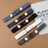 Ремни Регулируемые женские пояса Daisy Women/Men Jeans Accessories Accessories Estraint Band Elastic