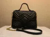 Top femmes Marmont sac fourre-tout sac à bandoulière sacs à bandoulière sacs à main sac à bandoulière sacs de messager pochette en cuir sac à dos portefeuille