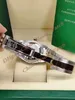 41mm klassiska klockor f￶r m￤n mode klassiska date watch Men's 2813 Automatisk r￶relse jubileumsarmband rem wimbledon armbands safir kristall original l￥da
