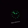 Relógio masculino kart VK Movimento de quartzo Aço Luminoso Mostrador de fibra preta Pulseira de couro Personalidade Calendário Cronógrafo Relógios Esporte Relógio de pulso 45mm