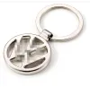 Voorkeur aan voorraad aangepaste merk logo sleutelhangende metalen sleutel ketens auto sleutel ketting sublimatie ring sleutelhanger groothandel