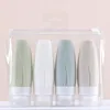 Storage Bottles Silica Gel Packaging Bottle Travel Filling Set Silicone Cosmetic Subpackaging Washing SubBottle