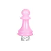 Курение инновационное шахматное шахматное стиль 30 мм красочная замена карбюратора