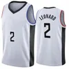 Kawhi 2 Leonard Paul 13 George Maillot de basket-ball cousu Russell 0 Westbrook pour homme