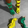 サンダル女性剣闘士サンダル2022レースアップセクシーなハイヒールファッションアンクルラップ女性靴
