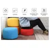 Chair Covers Removable And Washable Cover Linen Cushion Futon Balcony Pedal Fillable Lazy Round Thick Floor Tatami Pouf