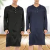 Ropa de dormir para hombres Ropa de ocio para hombres Pijama Ultra suave Ligero Casual Cálido Albornoz