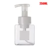 Storage Bottles 250ml/450ml/650ml Foam Pumps Bottle Manually Press Soap Foaming Mousses Liquid Dispensers Household M56