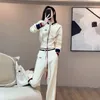 여성용 투피스 바지 캐주얼 정장 디자이너 CE 자켓 코트 여성용 긴 소매 지퍼 자켓 Cool Girls Streetwear Womens Clothing Set E131