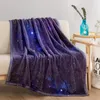 Coperte Cielo stellato Simpatica coperta da tiro per divano Boho Home Decor Copriletto sul letto Decorazione camera da letto Soffice biancheria da letto morbida