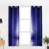 Curtain Water Surface Magic Lotus Purple Curtains For Bedroom Living Room Luxury European