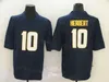 Calcio da uomo 13 Keenan Allen Jersey 30 Austin Ekeler 10 Justin Herbert 97 Joey Bosa 33 Derwin James JR Navy Blue White Purple Team Vapor Color Rush Per gli appassionati di sport Cucito