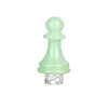 Fumer Innovant Pion Chess Style 30mm Coloré Remplacement Carb Cap Herbe Tabac Filtre À Huile Verre WaterPipe Bong Narguilé Quartz Bol Porte-Cigarette DHL