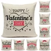 Cuscino San Valentino Copertura Biancheria Per La Festa Nuziale Soggiorno Cuscini Decorativi Fidanzata Housse De Coussin