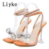 Donne Arrivo 2022 Crystal a farfalla Crystal New Liyke Fashion Wedding Sandals Summer Oppresa con fibbia con fibbia per la fibbia per la fibbia per la fibbia per la fibbia