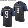 NCAA Kentucky Wildcats College Football 29 Yusuf Corker Jersey 81 Isaiah Epps 0 Kavosiey Smoke 10 Asim Rose Jr 4 Josh Paschal 9 Davonte Robinson Uniform