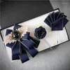 Bow Gine 1Set британский стиль галстук