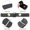 Ремни Регулируемые женские пояса Daisy Women/Men Jeans Accessories Accessories Estraint Band Elastic