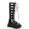 Gladiator Walking Comfy 2022 Chunky Dropship Trends Nieuwe Heels Summer Leisure Platform Sandalen schoenen Dames Big Size 43 T221209 912