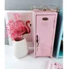 Boîtes de rangement en fer forgé, petite armoire de maquillage, boîte de cosmétiques pour filles mignonnes