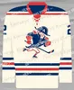 Kolej hokey Nik1 2022 Milwaukee Amirals Fauxback Üçüncü Jersey Trevor Smith Matt Donovan Mike Tomlak Conacher Premier Mark Dekanich Beck Premier Calle